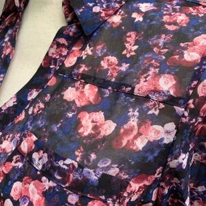 Floral Button Down